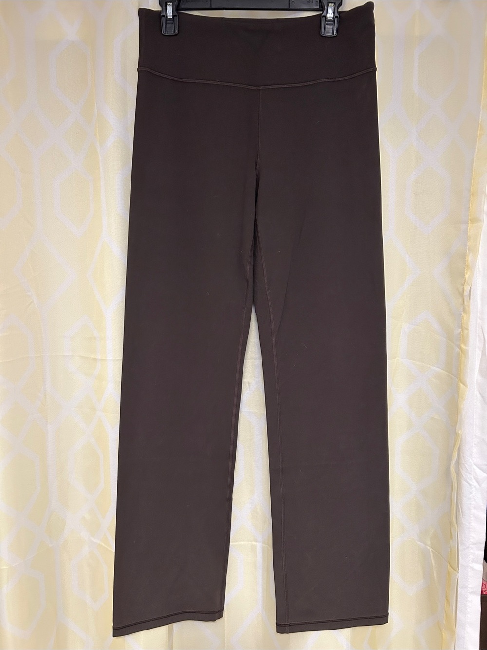 Athleta brown wide leg leggings